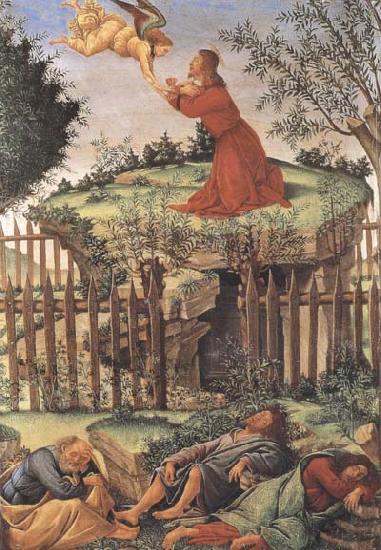 Sandro Botticelli Prayer in the Garden Spain oil painting art